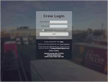 Tablet Screenshot of crew.gentlegiant.com